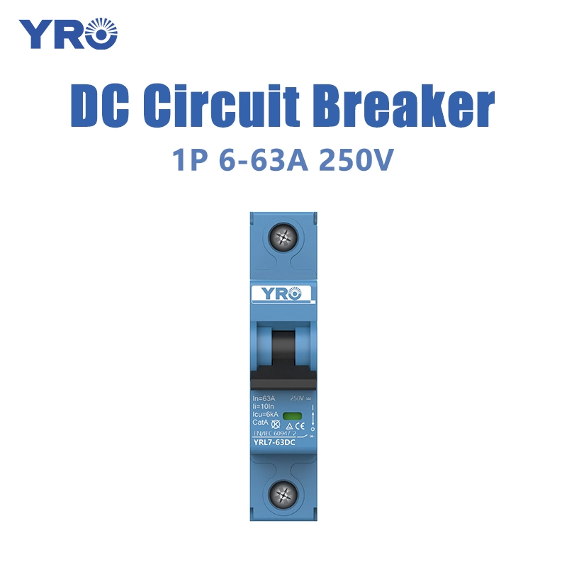1P 6-63A 250V DC Circuiter