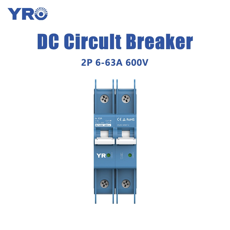 2P 6-63A 600V Circuito de CC