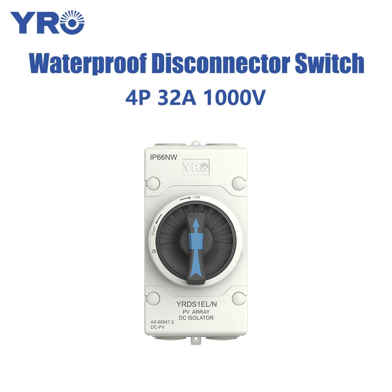 4P 32A 1000V Interruptor de desconcierto sin cableado