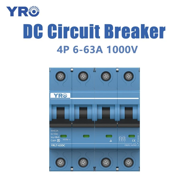 4P 6-63A 1000V DC Circuiter