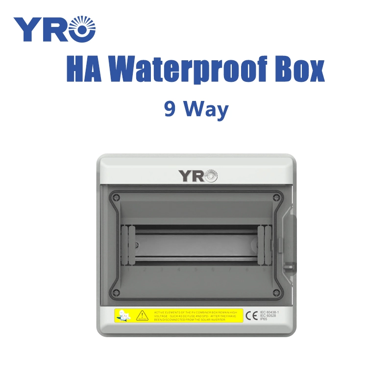 Caja impermeable de 9 vías