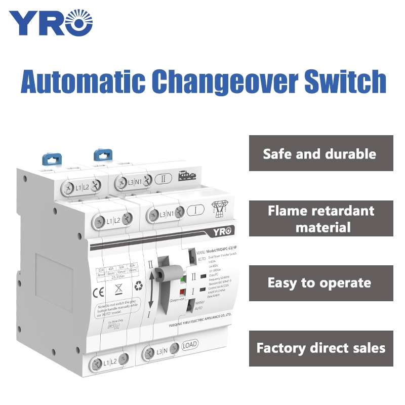 4p 63a Ac400v 30ms White New Ats