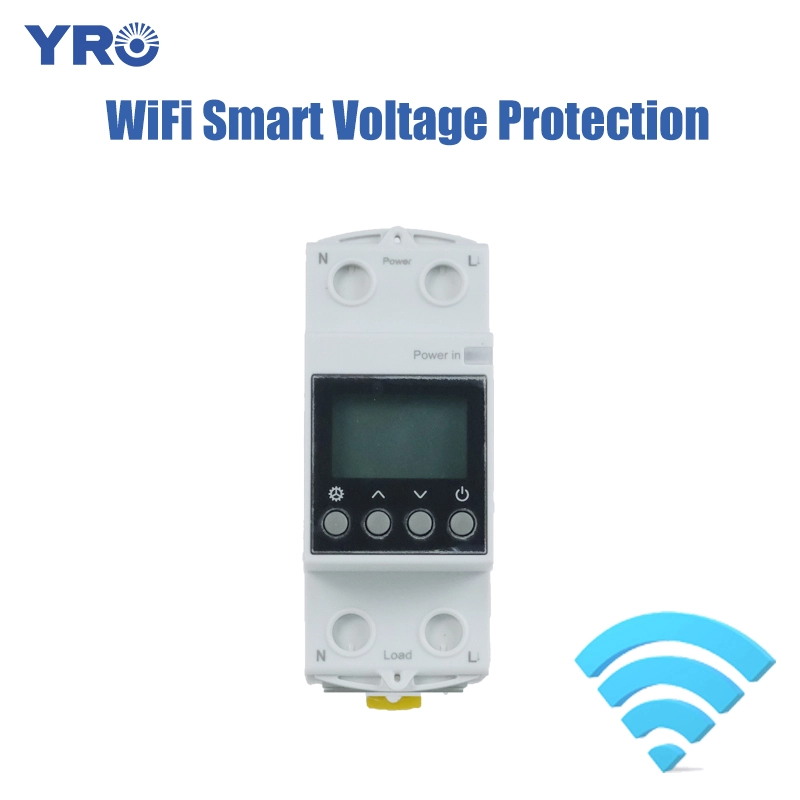 Protección de voltaje inteligente WiFi con control móvil